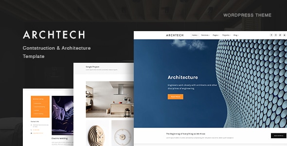 Archtech - A Responsive Architecture WordPress Theme Logo